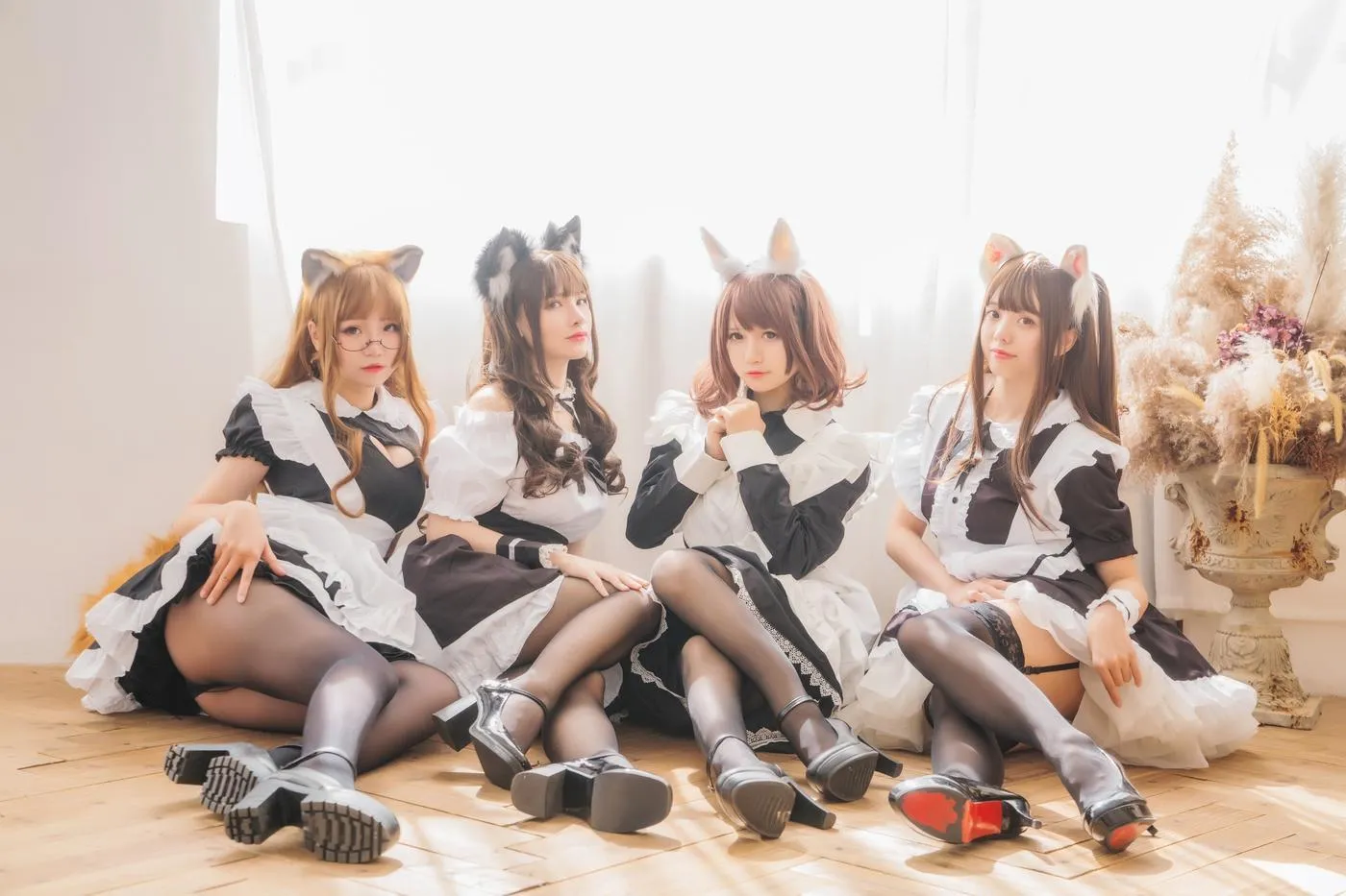 小野妹子w – NO.48 &白金&宅夏&前羽 四人彼女电子档 [77P]插图9